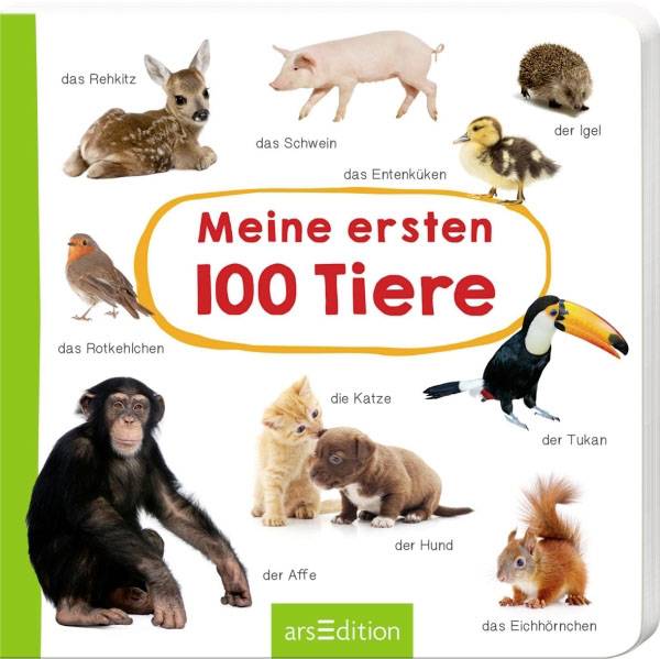 ARS Edition Meine ersten 100 Tiere 132741 1 St.