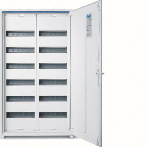 Hager FWB62S FWB62S Feldverteiler Aufputz, Unterputz, teilversenkt Anzahl Teilungen = 144 Anzahl Reihen = 12 Inhalt 1 St.