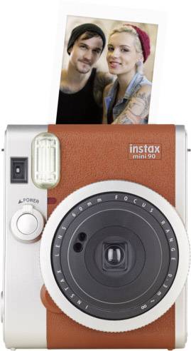 Fujifilm instax mini 90 braun Neo Classi Sofortbildkamera Braun