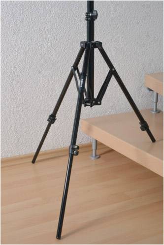 Kaiser Fototechnik 3194 Lampenstativ Arbeitshöhe 45 - 175cm