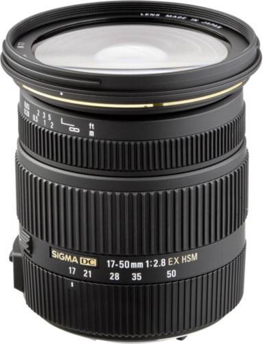 Sigma Foto EX 2,8/17-50 DC OS N/AF HSM Zoom-Objektiv f/22 - 2.8 17 - 50mm