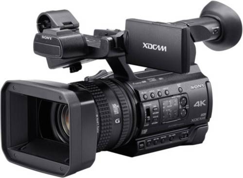 Sony PXW Z150 C Profi Camcorder 8.9cm 3.5 Zoll 20 Megapixel Opt. Zoom 12 x Schwarz  - Onlineshop Voelkner