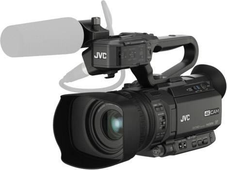 JVC 4KCAM GY-HM250E - Camcorder - 4K / 30 BpS