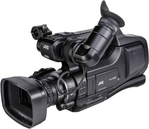 JVC GYHM70E Profi Camcorder 7.6cm 3 Zoll 12 Megapixel Opt. Zoom 10 x