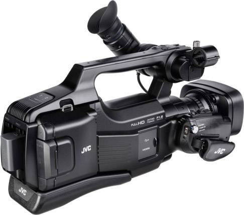 JVC GYHM70E Profi Camcorder 7.6cm 3 Zoll 12 Megapixel Opt. Zoom 10 x