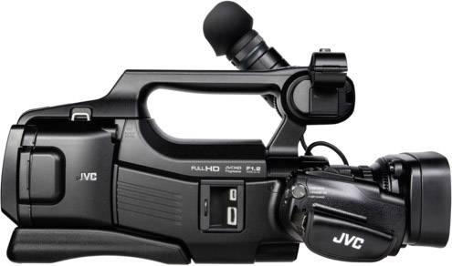 JVC GYHM70E Profi Camcorder 7.6cm 3 Zoll 12 Megapixel Opt. Zoom 10 x
