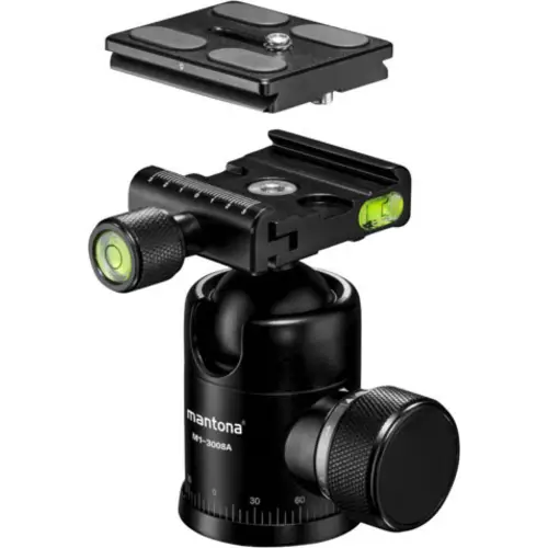 Mantona Onyx 8 Stativ-Kugelkopf Mantona Onyx 8 Stativ-Kugelkopf