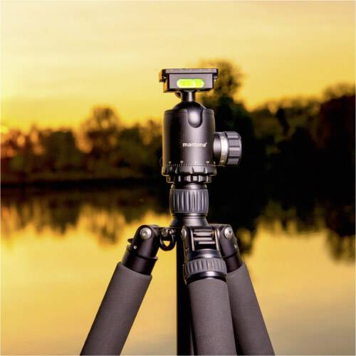 Mantona Fortress 34 S1-3410AF Stativ-Kugelkopf