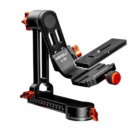 Walimex pro Gimbal Head A20 Aluminium Stativ-Kugelkopf