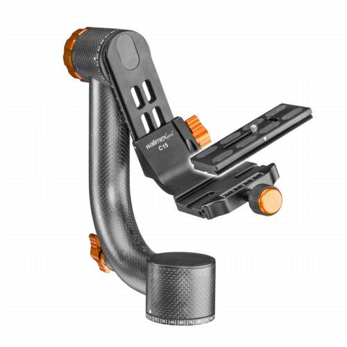 Walimex Gimbal Head C15 Karbon Stativ-Kugelkopf