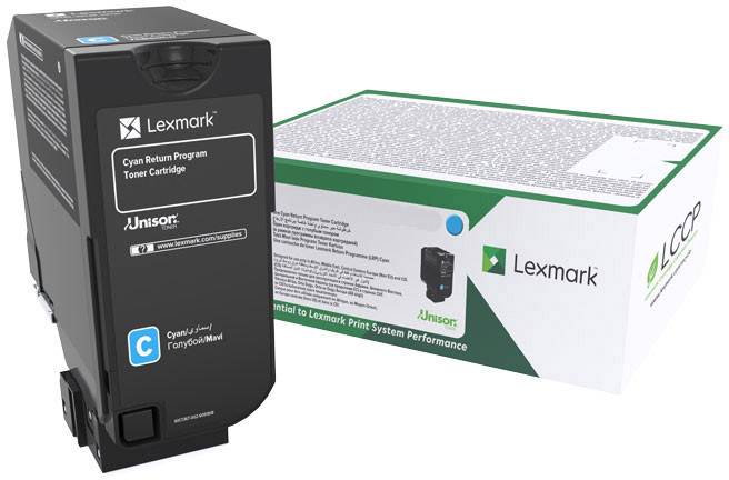 Lexmark Rückgabe Tonerkassette CS720 CS725 CX725 Original Cyan 3000 Seiten 74C20C0