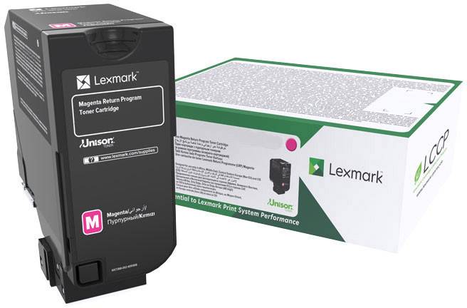 Lexmark Rückgabe Tonerkassette CS720 CS725 CX725 Original Magenta 3000 Seiten 74C20M0