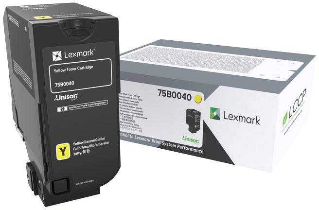 Lexmark Toner CS727 CS728 CX727 Original Gelb 10000 Seiten 75B0040