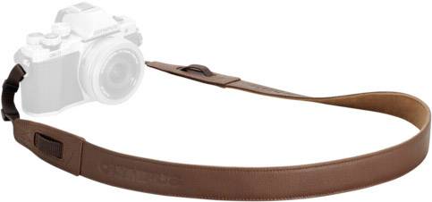 Olympus CSS-S119L Trageriemen Leder brau Kamera Tragegurt längenverstellbar