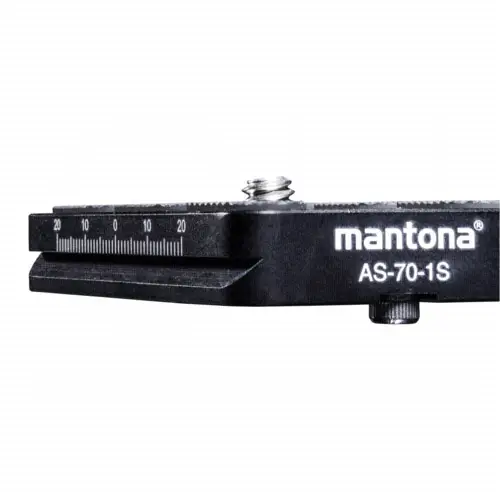 Mantona AS-70-1S Schnellwechselplatte Außengewinde=1/4" Mantona AS-70-1S Schnellwechselplatte Außengewinde=1/4"