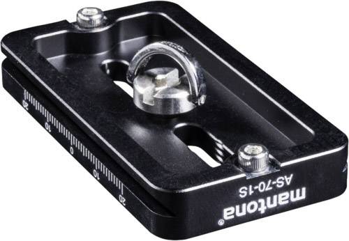 Mantona AS-70-1S Schnellwechselplatte Außengewinde=1/4"