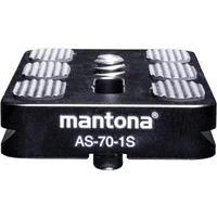 Mantona AS-70-1S Schnellwechselplatte Außengewinde=1/4" Mantona AS-70-1S Schnellwechselplatte Außengewinde=1/4"