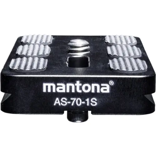 Mantona AS-70-1S Schnellwechselplatte Außengewinde=1/4" Mantona AS-70-1S Schnellwechselplatte Außengewinde=1/4"