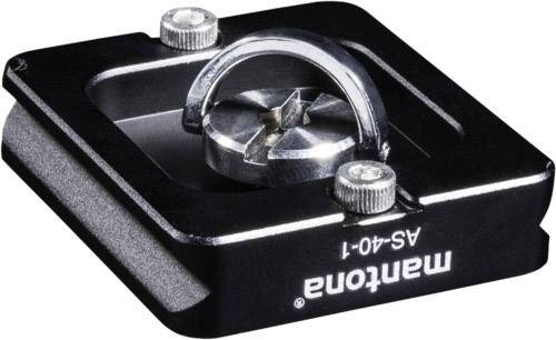 Mantona AS-40-1 Schnellwechselplatte Außengewinde=1/4"