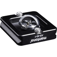 Mantona AS-40-1 Schnellwechselplatte Außengewinde=1/4" Mantona AS-40-1 Schnellwechselplatte Außengewinde=1/4"