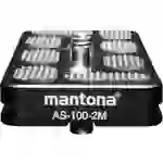 Mantona AS-100-2M Schnellwechselplatte Außengewinde=1/4", 3/8" Mantona AS-100-2M Schnellwechselplatte Außengewinde=1/4", 3/8"