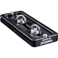 Mantona AS-100-2M Schnellwechselplatte Außengewinde=1/4", 3/8" Mantona AS-100-2M Schnellwechselplatte Außengewinde=1/4", 3/8"