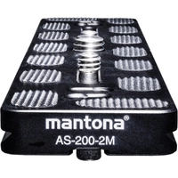 Mantona AS-200-2M Schnellwechselplatte Schnellwechselplatte Außengewinde=1/4", 3/8" Mantona AS-200-2M Schnellwechselplatte Schnellwechselplatte Außengewinde=1/4", 3/8"