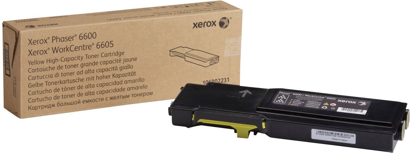 Xerox Toner 106R02231 Original Gelb 6000 Seiten 106R02231