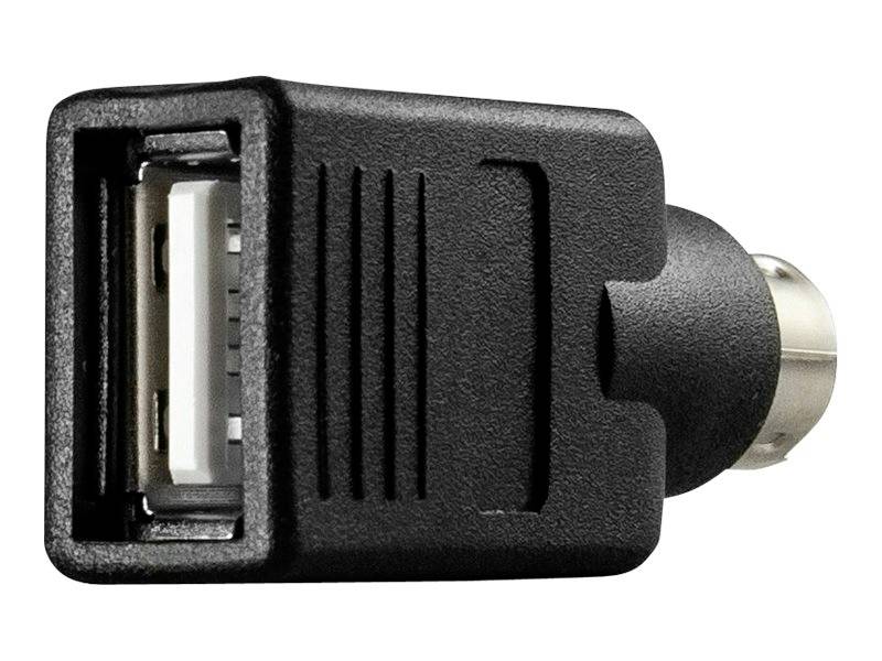 LINDY USB / PS/2 Tastatur/Maus Adapter [1x USB 2.0 Buchse A - 1x PS/2-Stecker] Schwarz