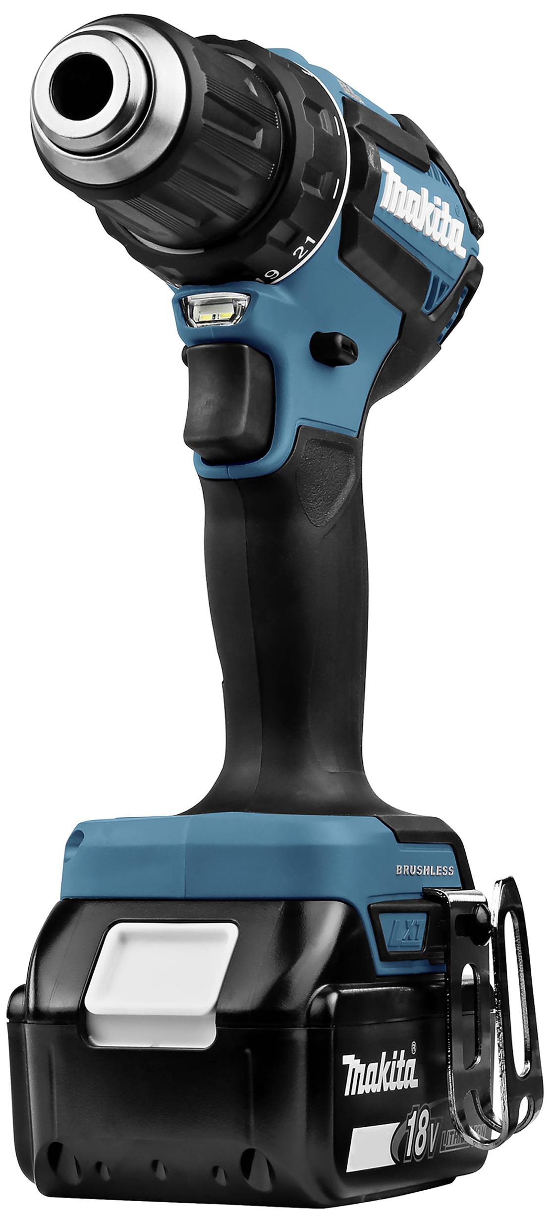 Makita DDF485RTJ Akku-Bohrschrauber 18V 5.0Ah inkl. 2. Akku, inkl. Ladegerät, inkl. Koffer