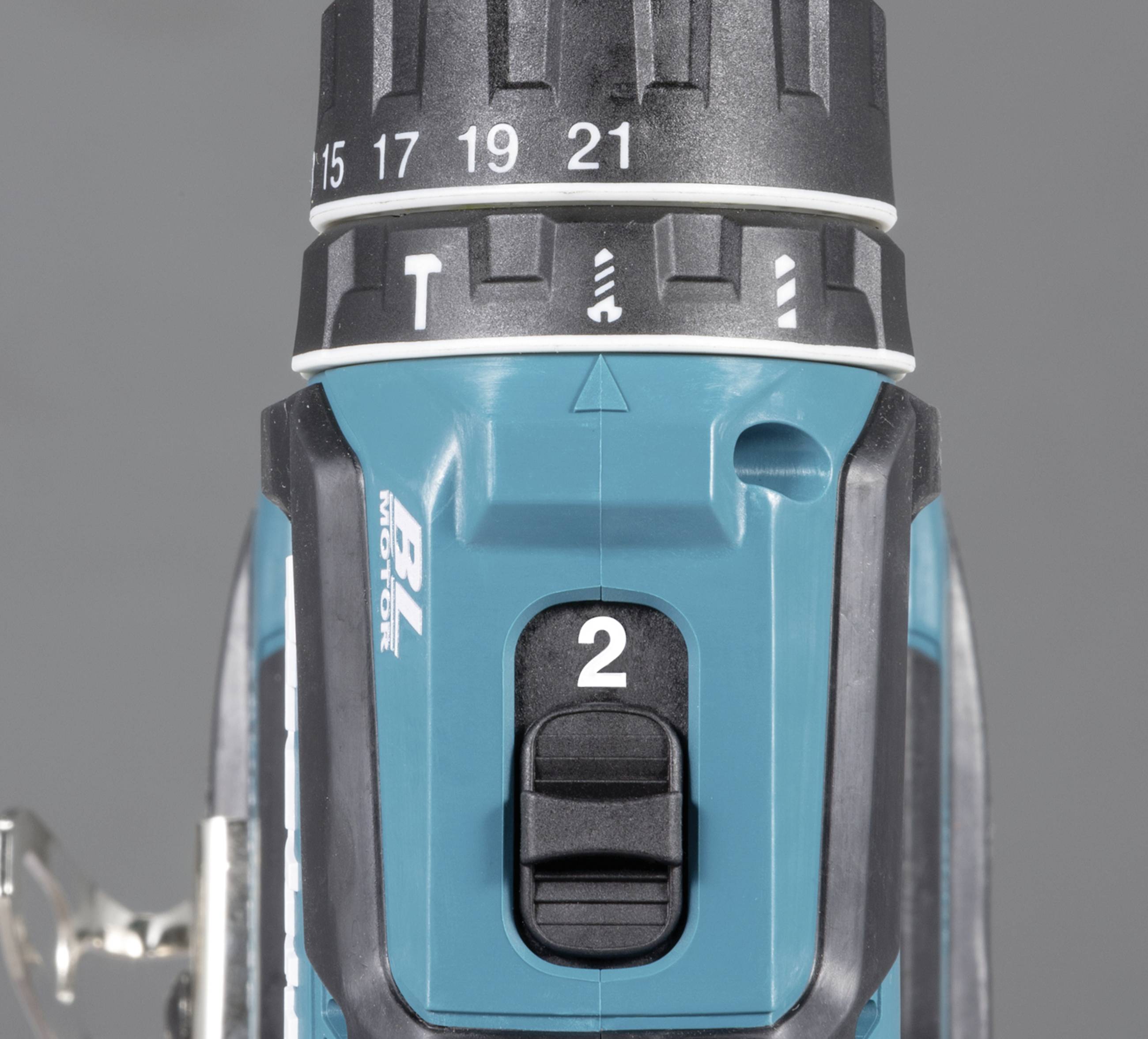 Makita 2-Gang-Akku-Schlagbohrschrauber inkl. 2. Akku, inkl. Ladegerät, inkl. Koffer