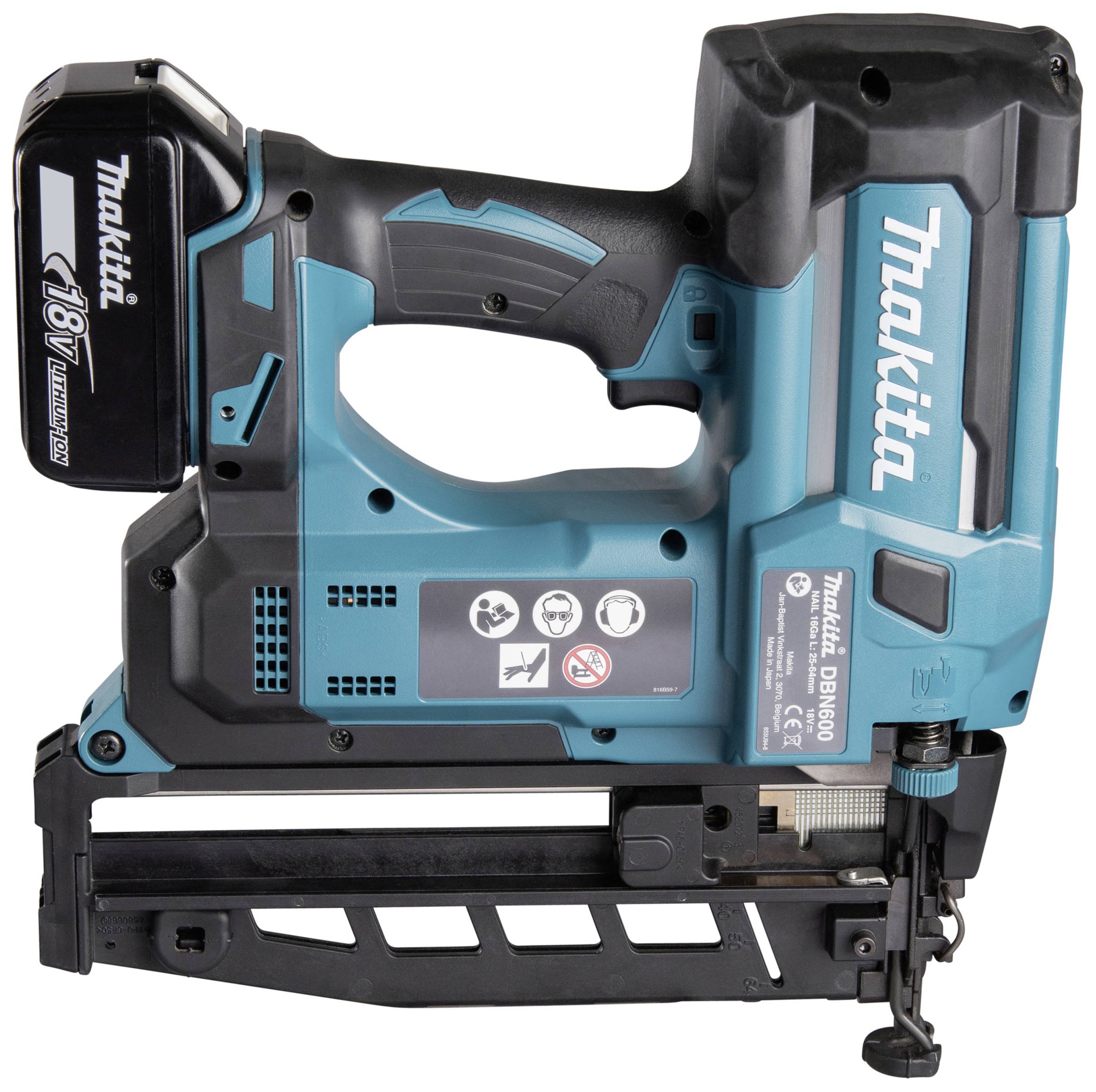 Makita DBN600RTJ Akku-Nagler inkl. 2. Akku