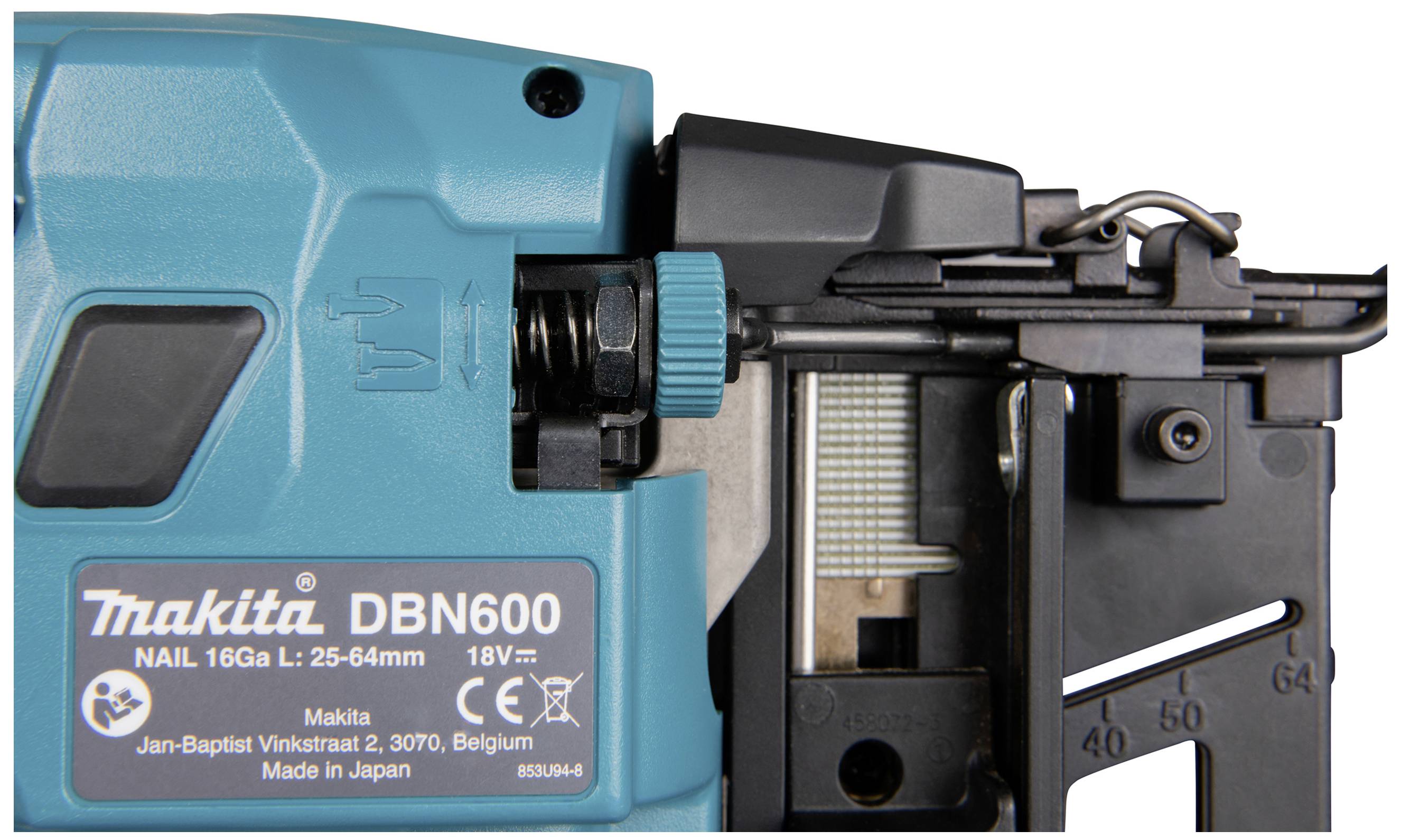 Makita DBN600RTJ Akku-Nagler inkl. 2. Akku