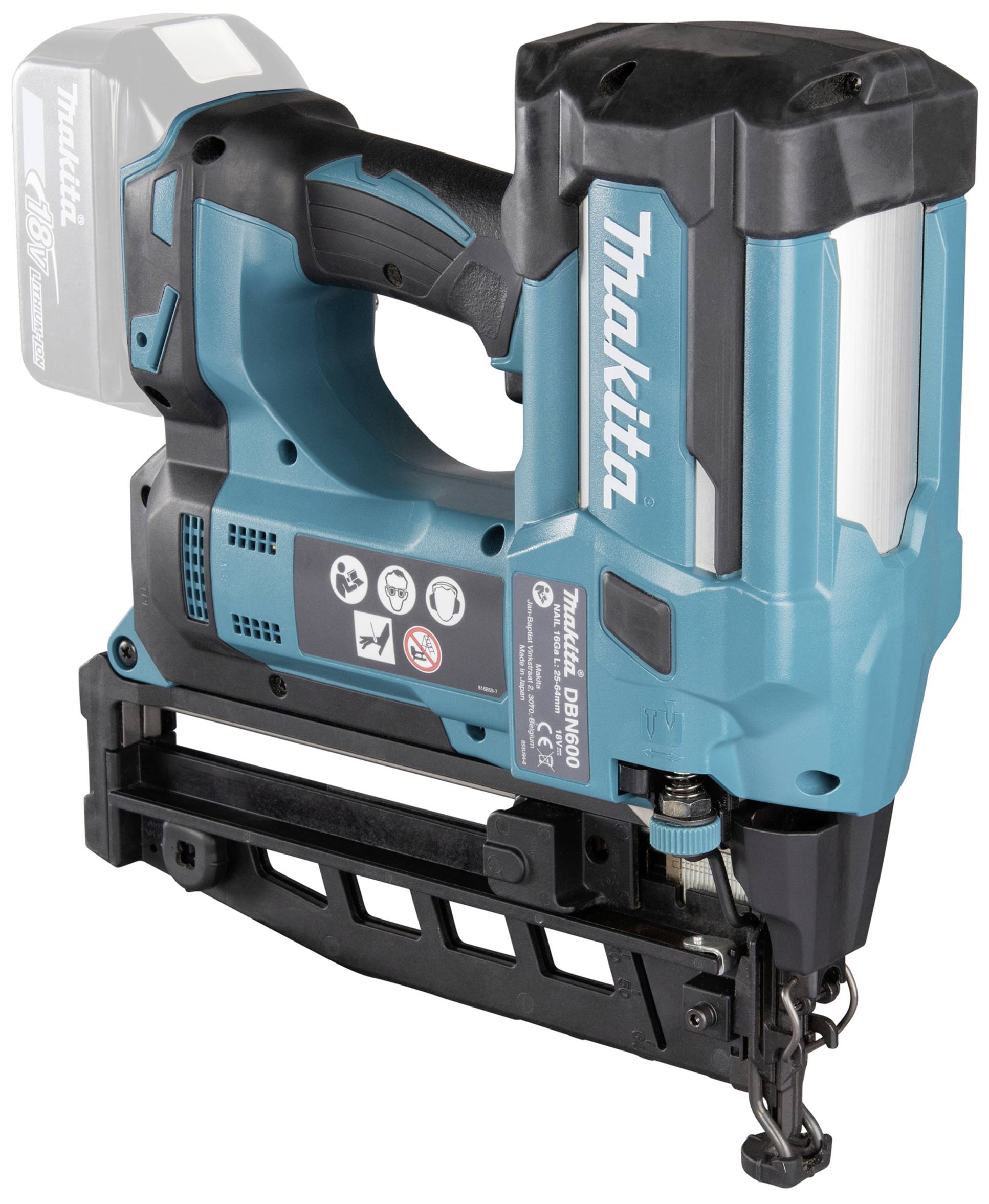 Makita DBN600Z Akku-Nagler ohne Akku
