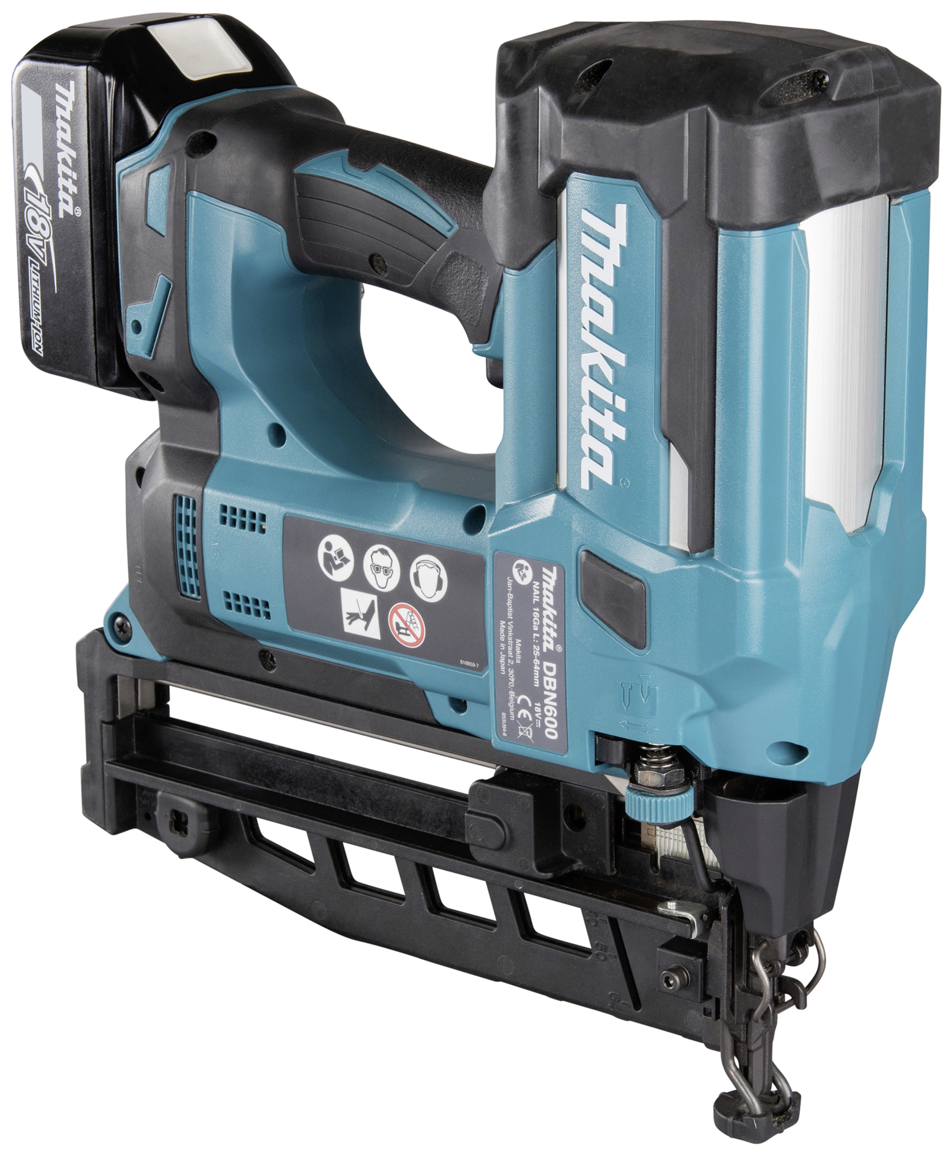 Makita DBN600Z Akku-Nagler ohne Akku