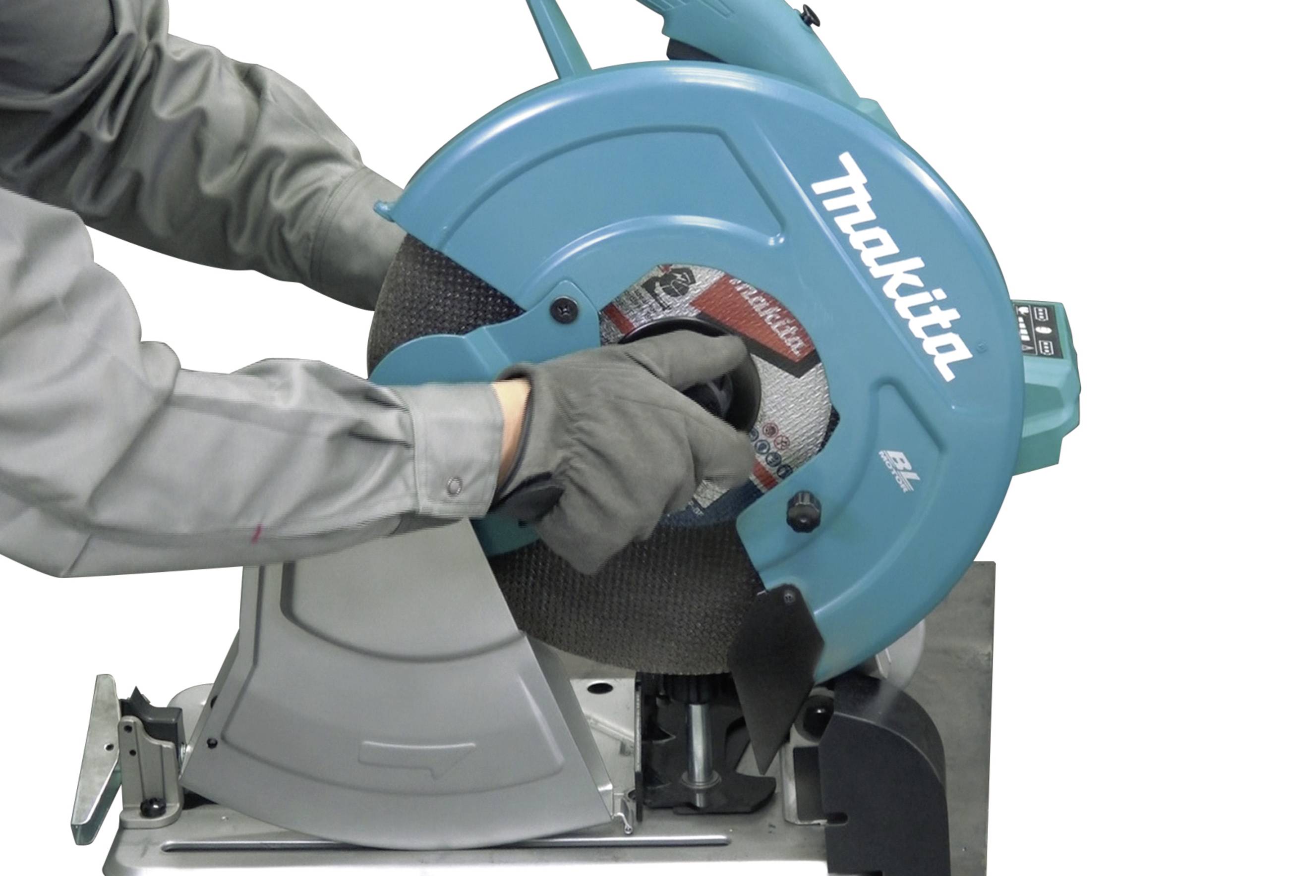 Makita Akku-Trennschleifmaschine ohne Akku, ohne Ladegerät 355mm 25.4mm