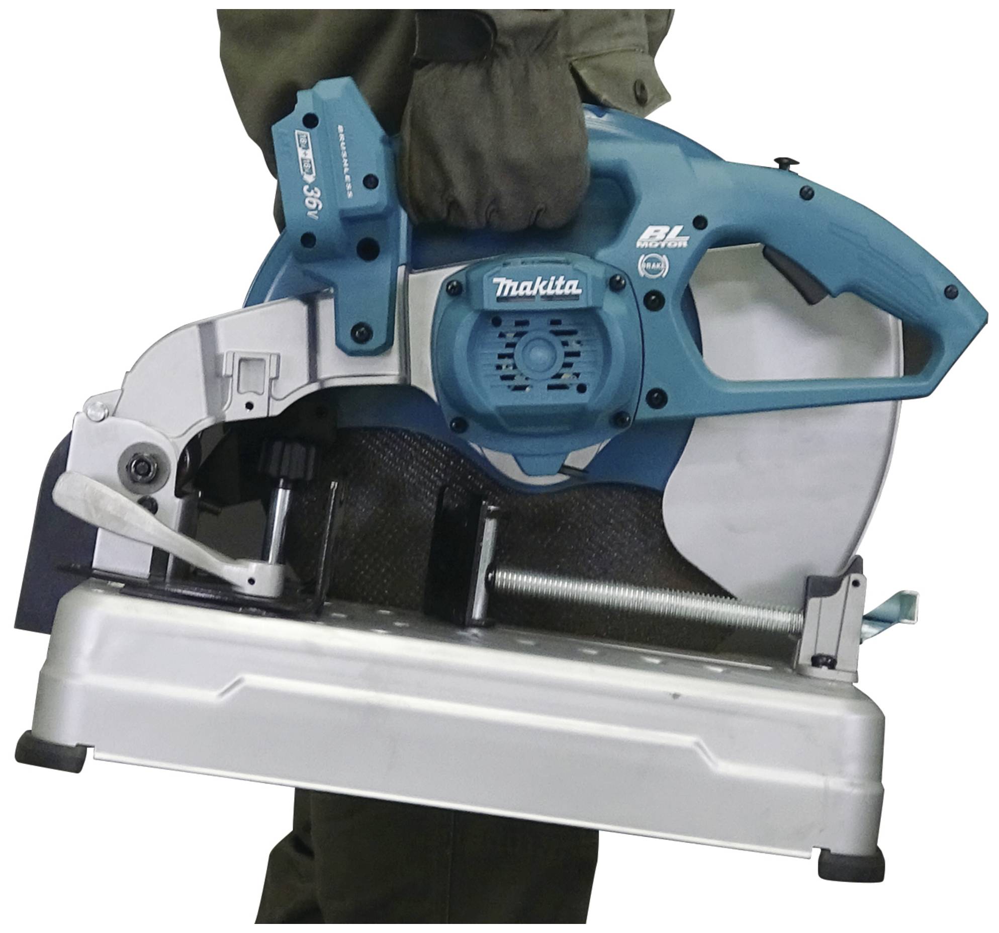 Makita Akku-Trennschleifmaschine ohne Akku, ohne Ladegerät 355mm 25.4mm