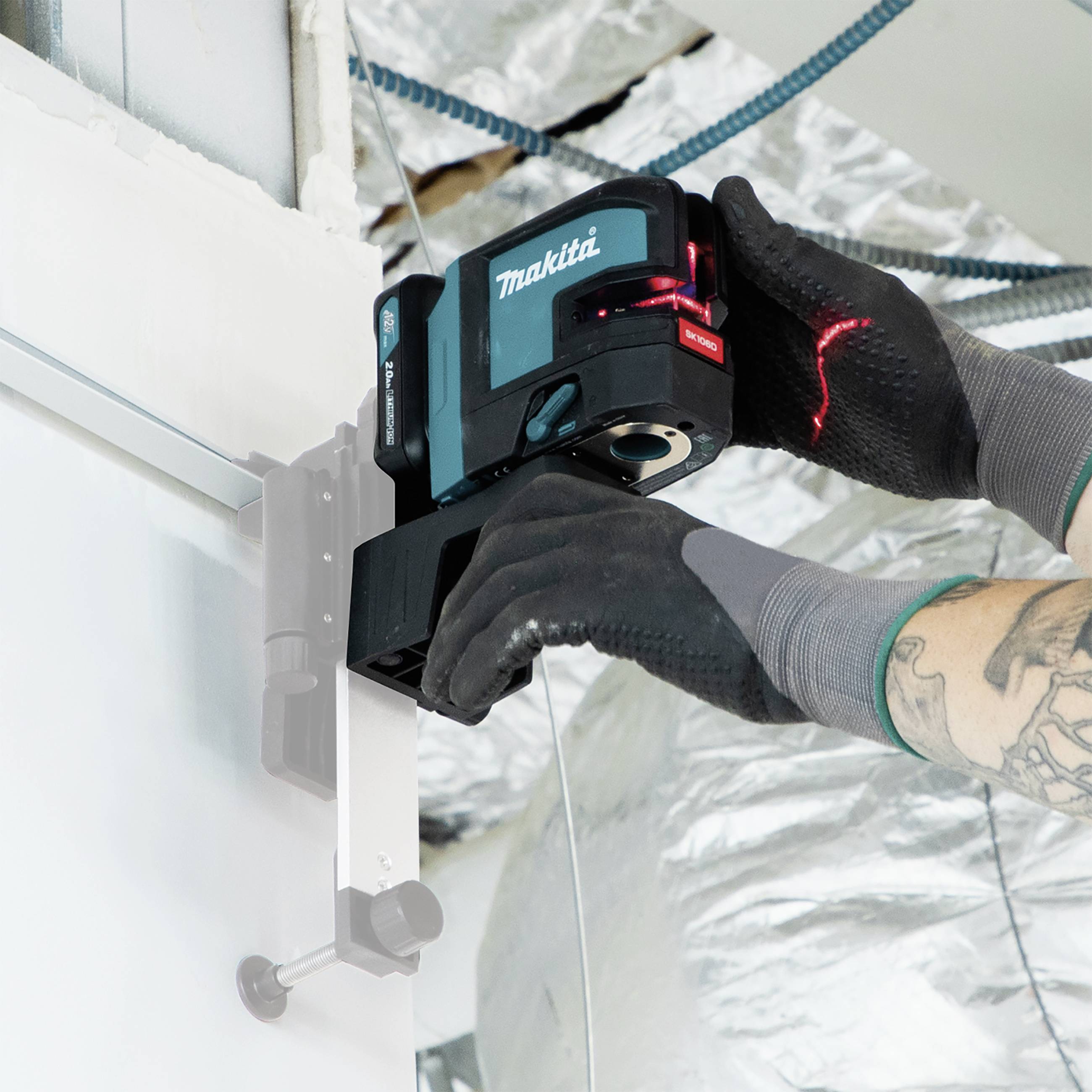 Makita SK106DZ Kreuzlinienlaser Reichweite (max.): 25 m