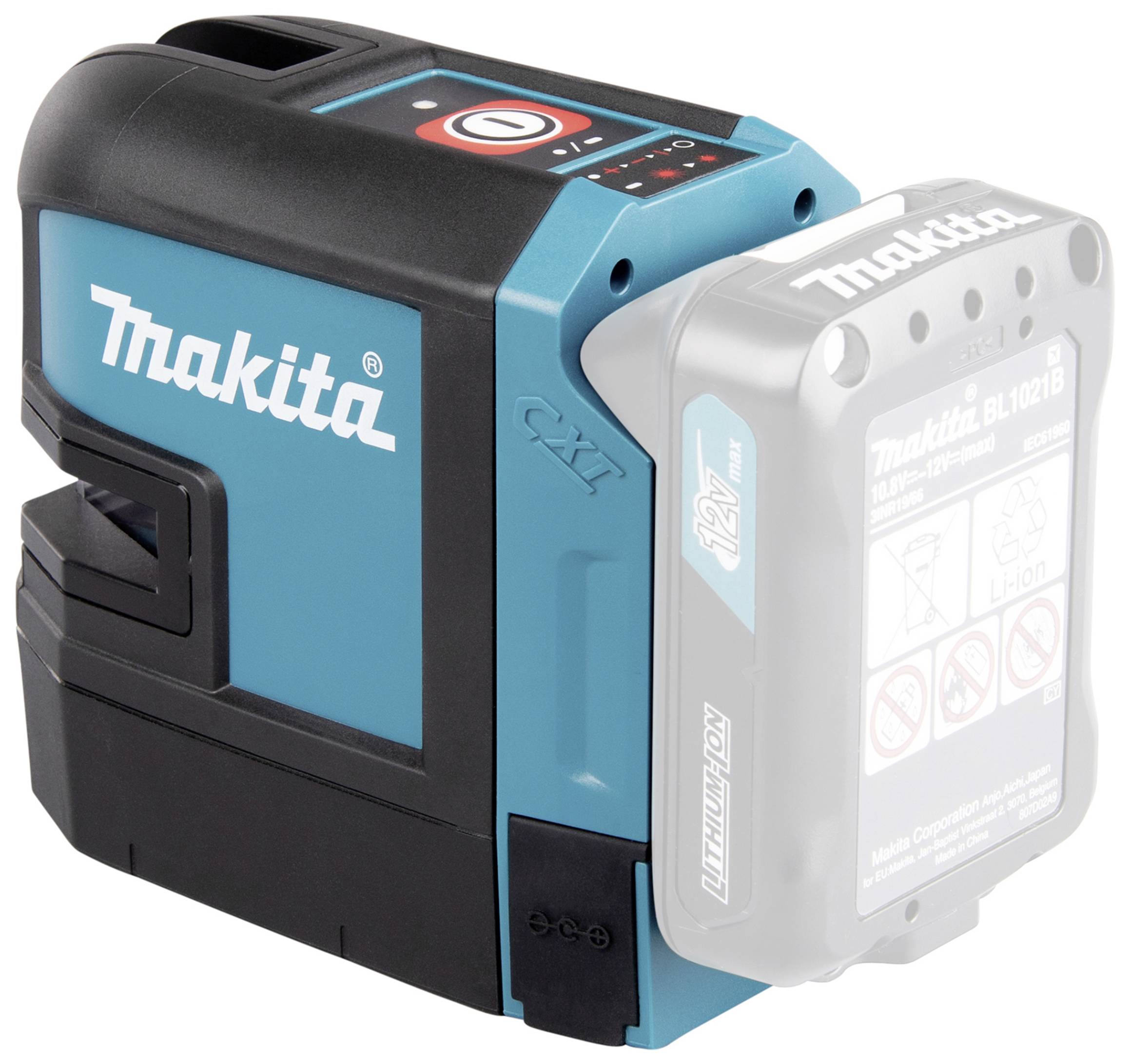Makita SK106DZ Kreuzlinienlaser Reichweite (max.): 25 m