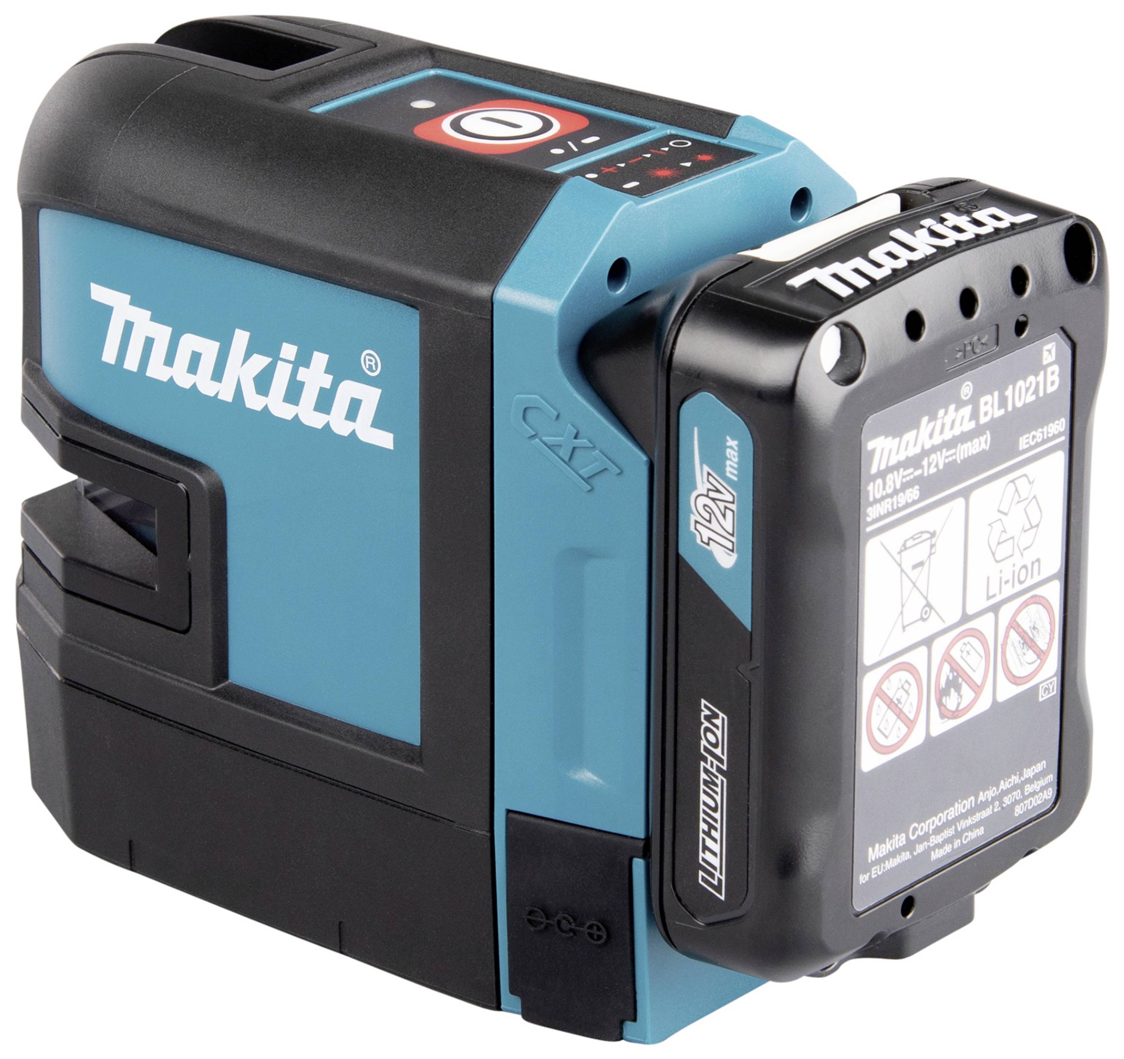 Makita SK106DZ Kreuzlinienlaser Reichweite (max.): 25 m