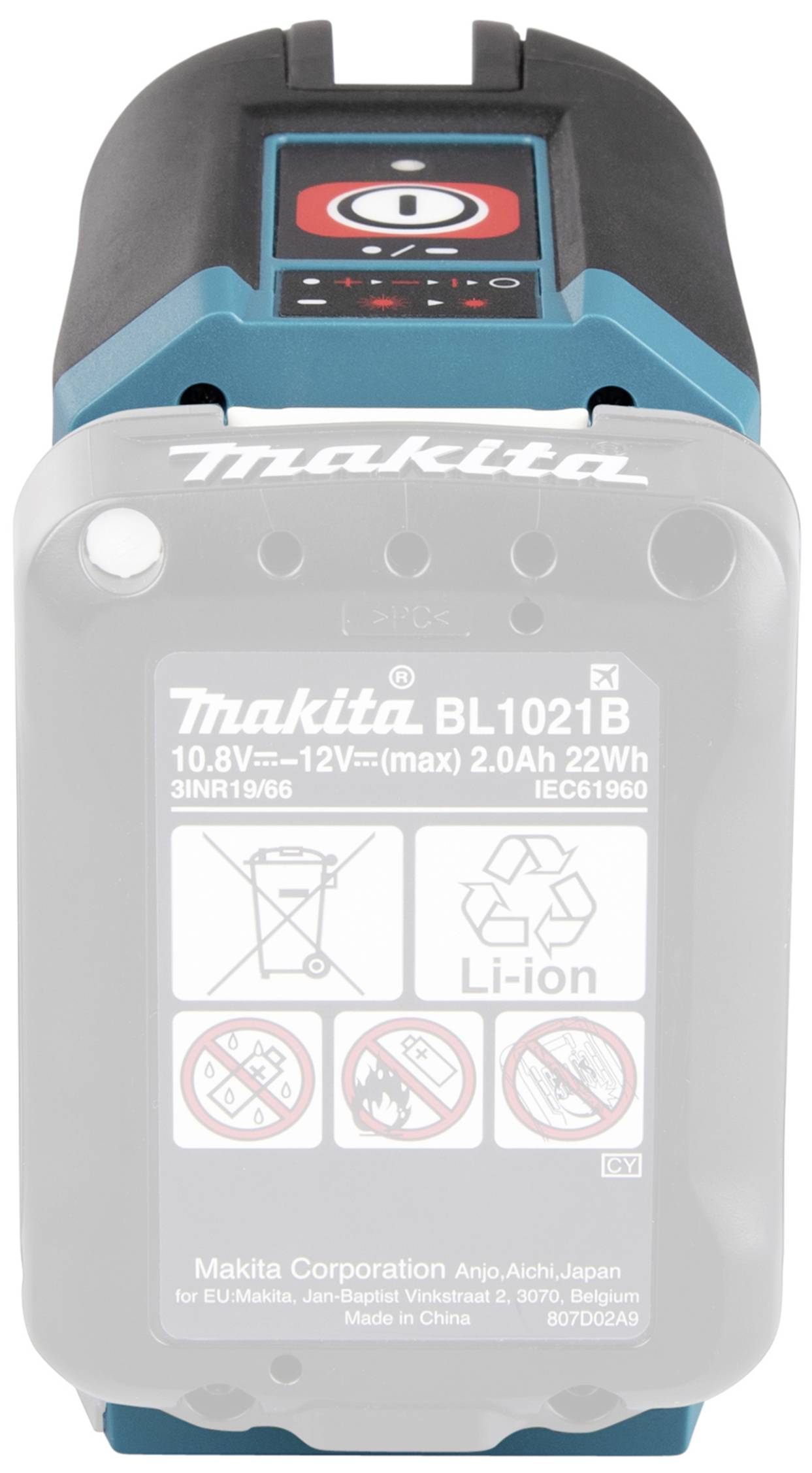 Makita SK106DZ Kreuzlinienlaser Reichweite (max.): 25 m