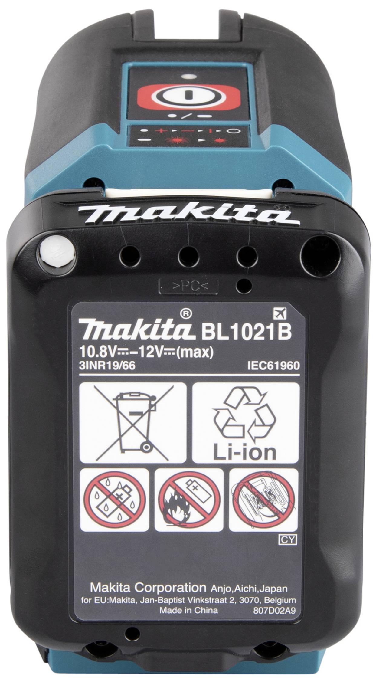 Makita SK106DZ Kreuzlinienlaser Reichweite (max.): 25 m