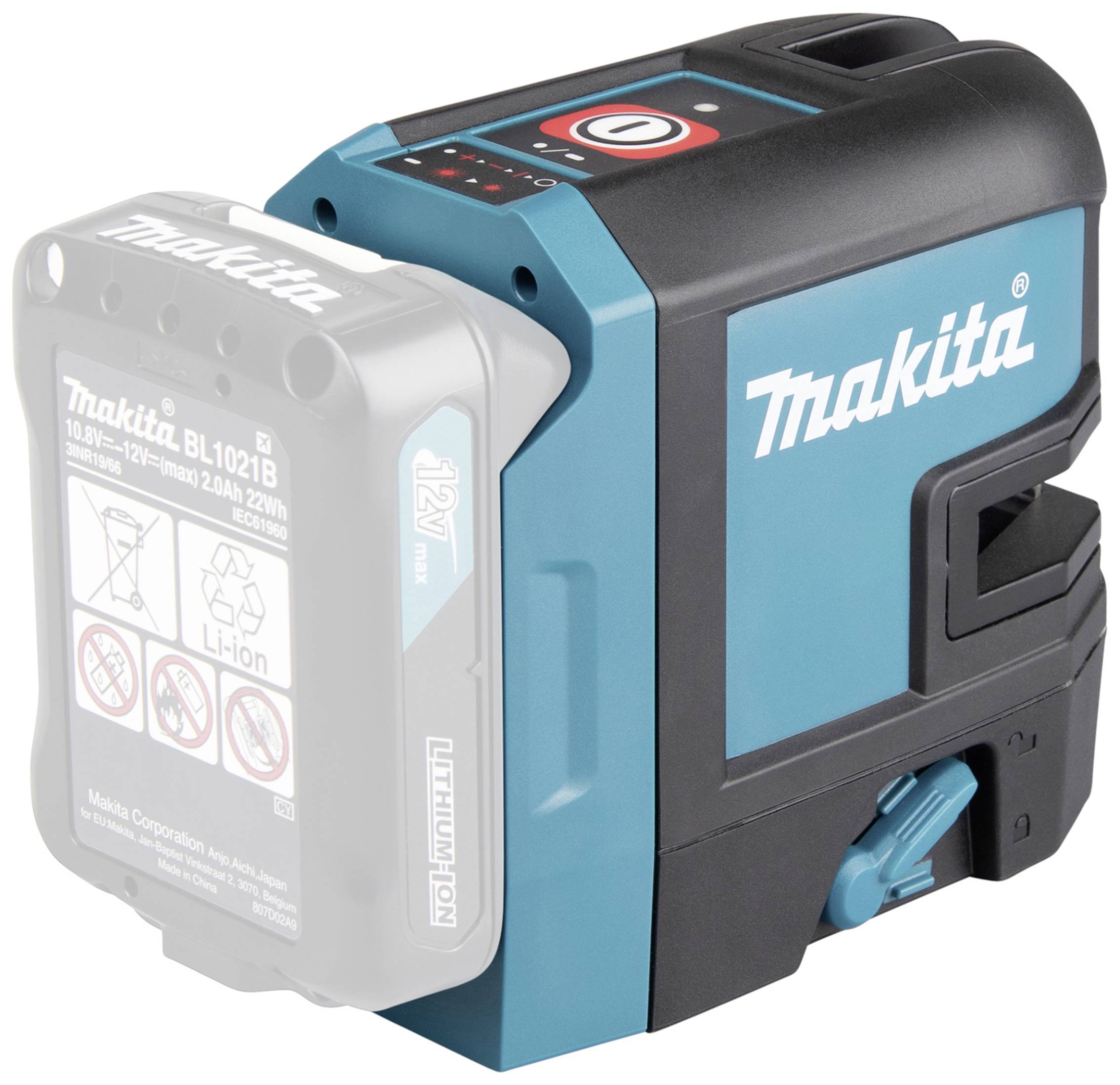 Makita SK106DZ Kreuzlinienlaser Reichweite (max.): 25 m