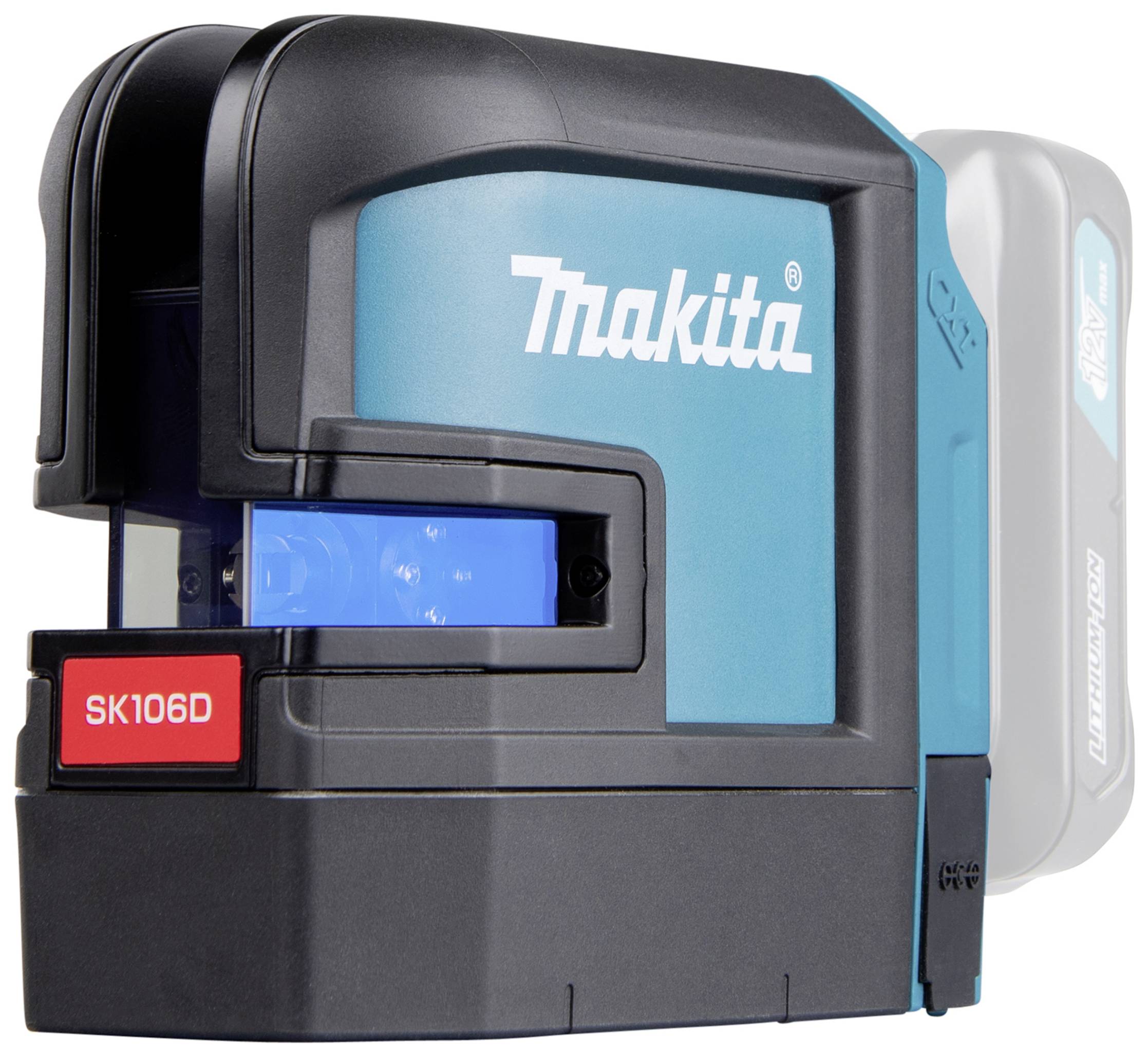 Makita SK106DZ Kreuzlinienlaser Reichweite (max.): 25 m