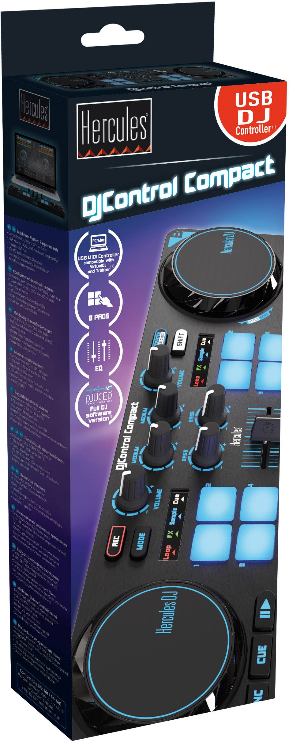 Hercules DJ Party Starter Kit DJ Controller