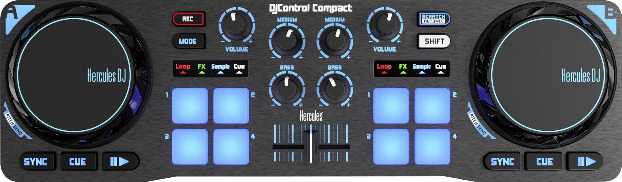 Hercules DJ Party Starter Kit DJ Controller