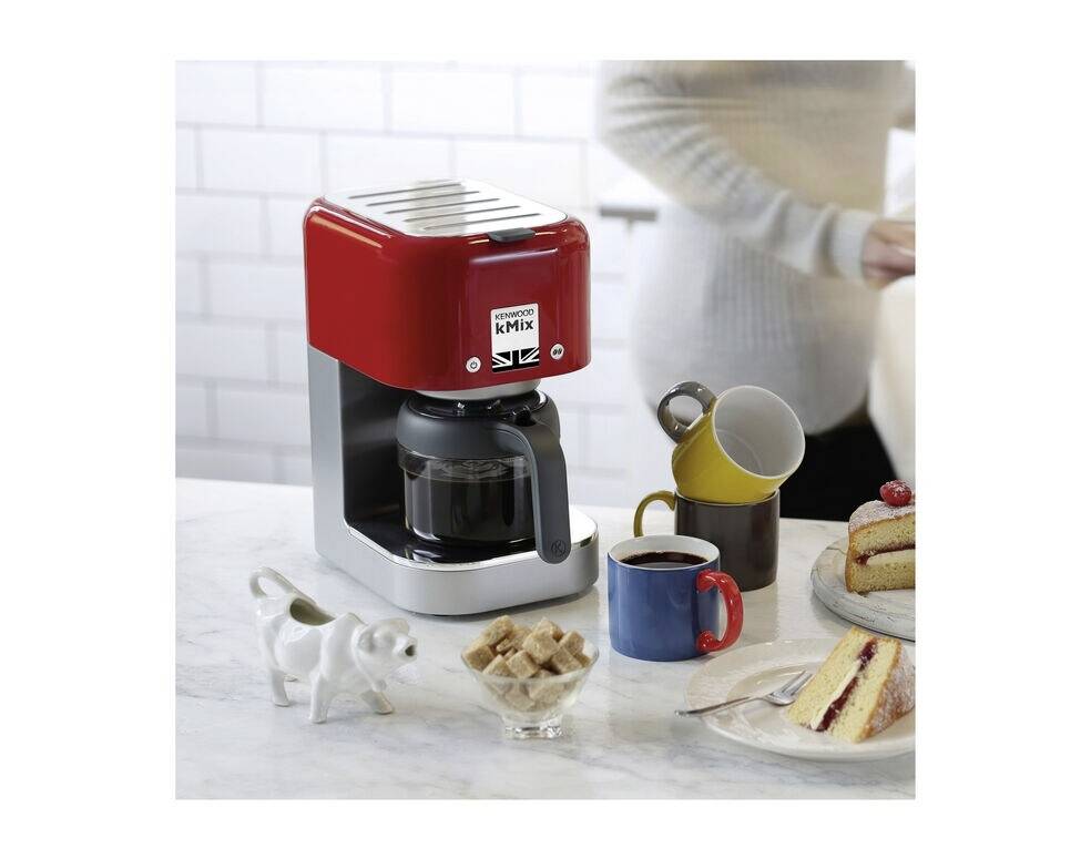Kenwood Home Appliance COX750RD Kaffeemaschine Rot Fassungsvermögen Tassen=6