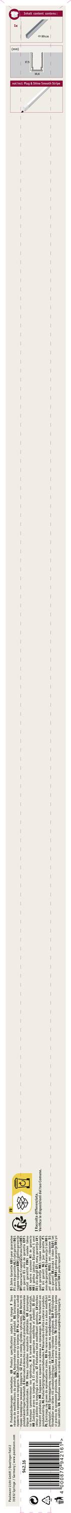 Paulmann Neon 94216 Beleuchtungssystem Plug & Shine Profil Aluminium