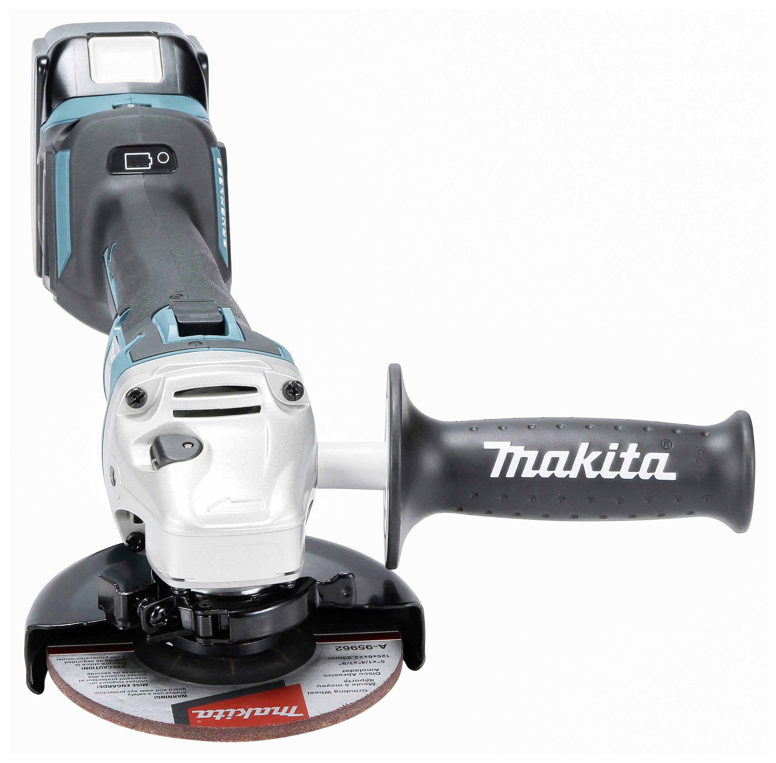 Makita DGA514ZJU1 Akku-Winkelschleifer 125mm inkl. Koffer, mit Zubehör, ohne Akku 18V