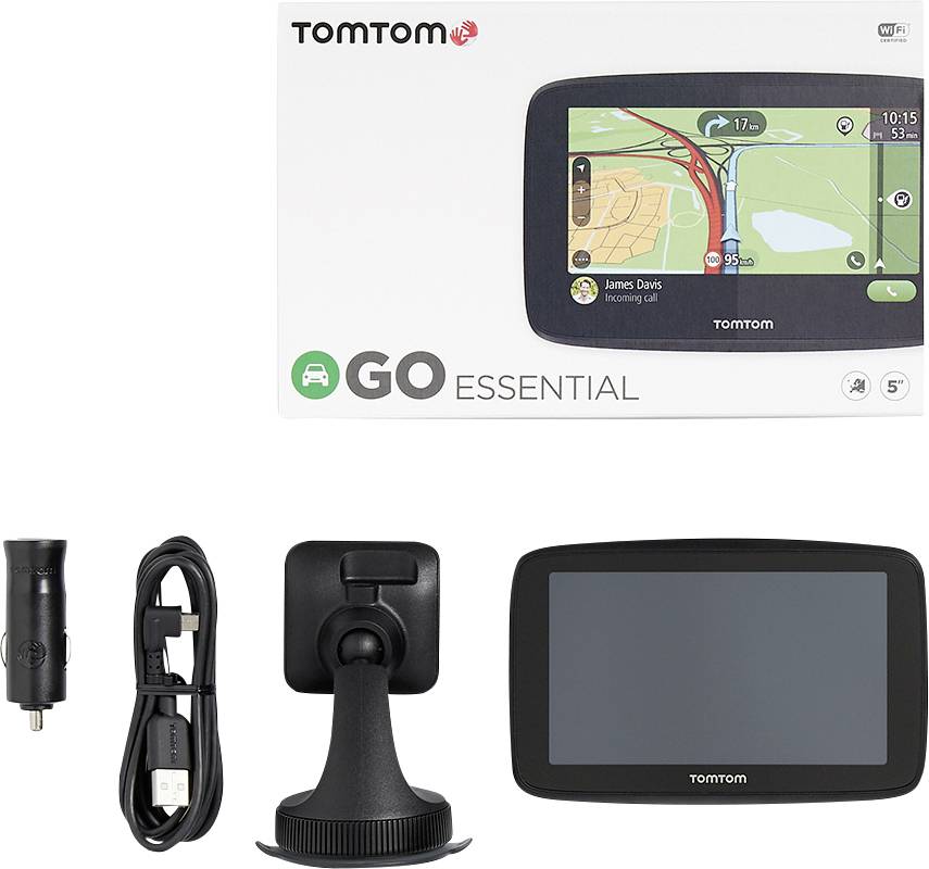 TomTom GO 5 Essential Navi 13 cm 5 Zoll Europa